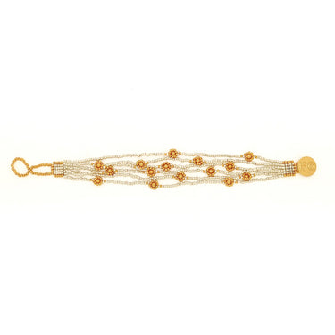 Brazalete cosecha 6 hilos dorado RXP